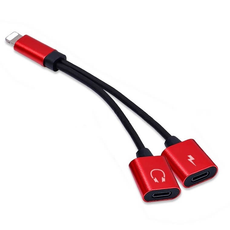 iPhone イヤホン 変換ケーブル 充電 同時 通話 音楽 変換アダプタ iOS