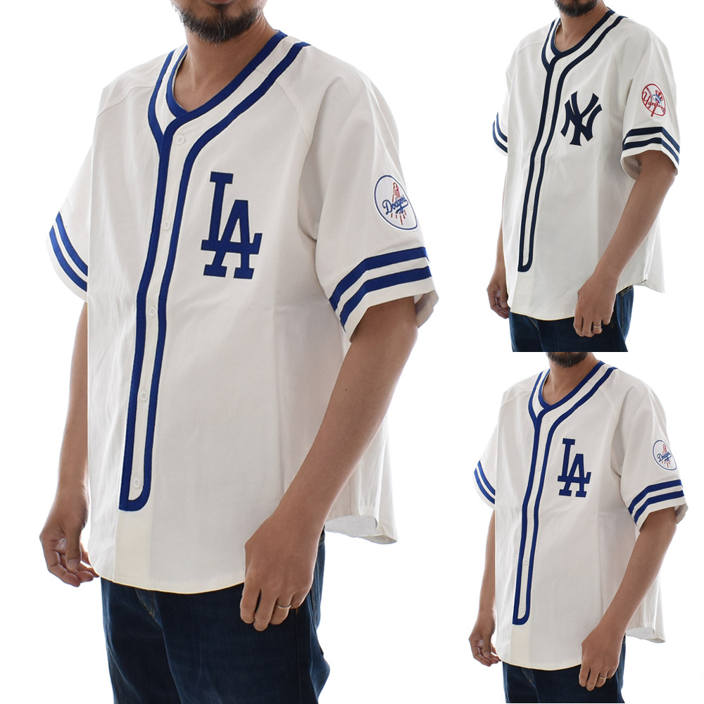 Fanatics（ファナティクス） コットンベースボールシャツ ニューヨーク