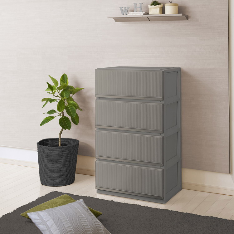 天馬 プロフィックス スタイルケース 6504深型 グレー 衣類収納 収納