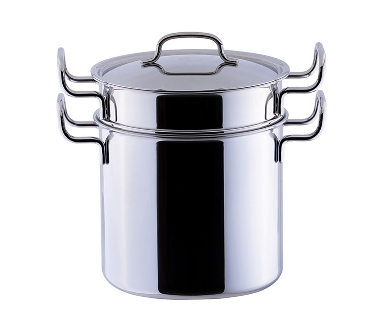 ジオ・プロダクト 日本製 パスタポット 21cm GEO-21P パスタ鍋 ガス火