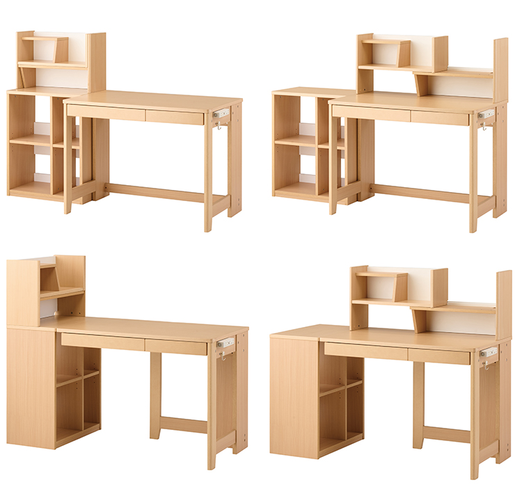 デスクセット コイズミ KOIZUMI デスク シェルフ マルチラック