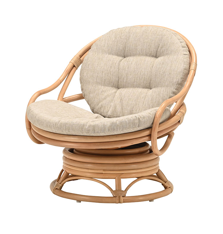 ラタンチェア 1人掛け 幅68cm ラタンソファ 完成品 1人用 1P チェア