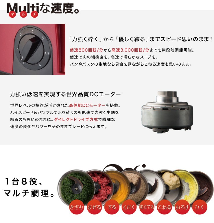 山本電気 フードプロセッサー MB-MM56 道場六三郎監修 : リコメン堂