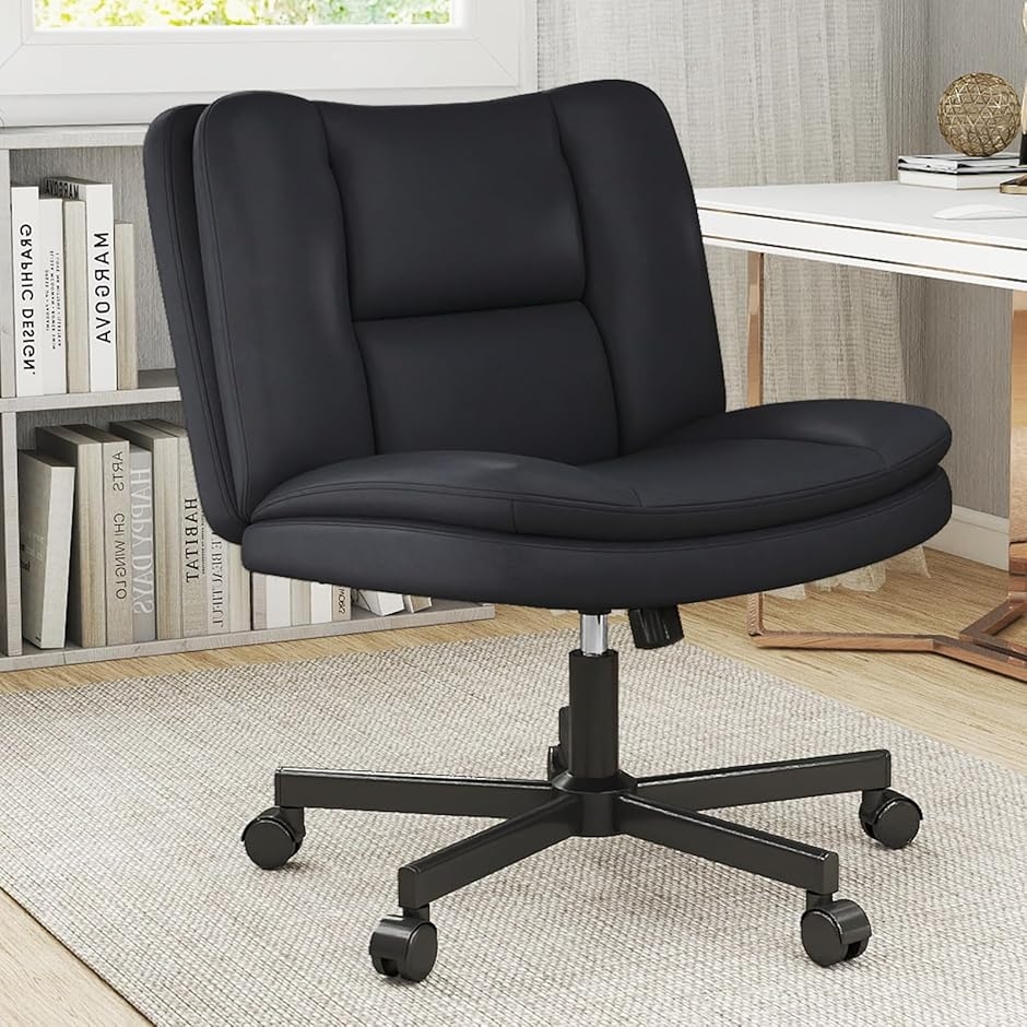 デスクチェア あぐらチェア ソファチェア 重力ロック PUレザー 90