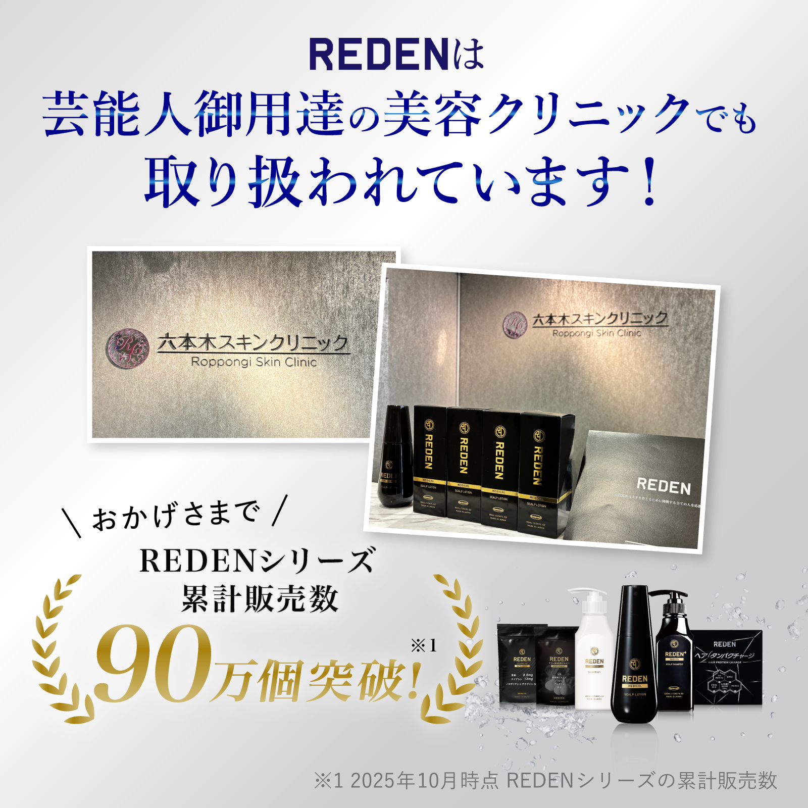 REDEN（リデン） 育毛剤 シャンプー セット 各2本 ヘアケアセット