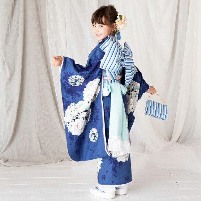 七五三 着物 7歳 女の子 レンタル ナチュラル ナチュラルビューティー