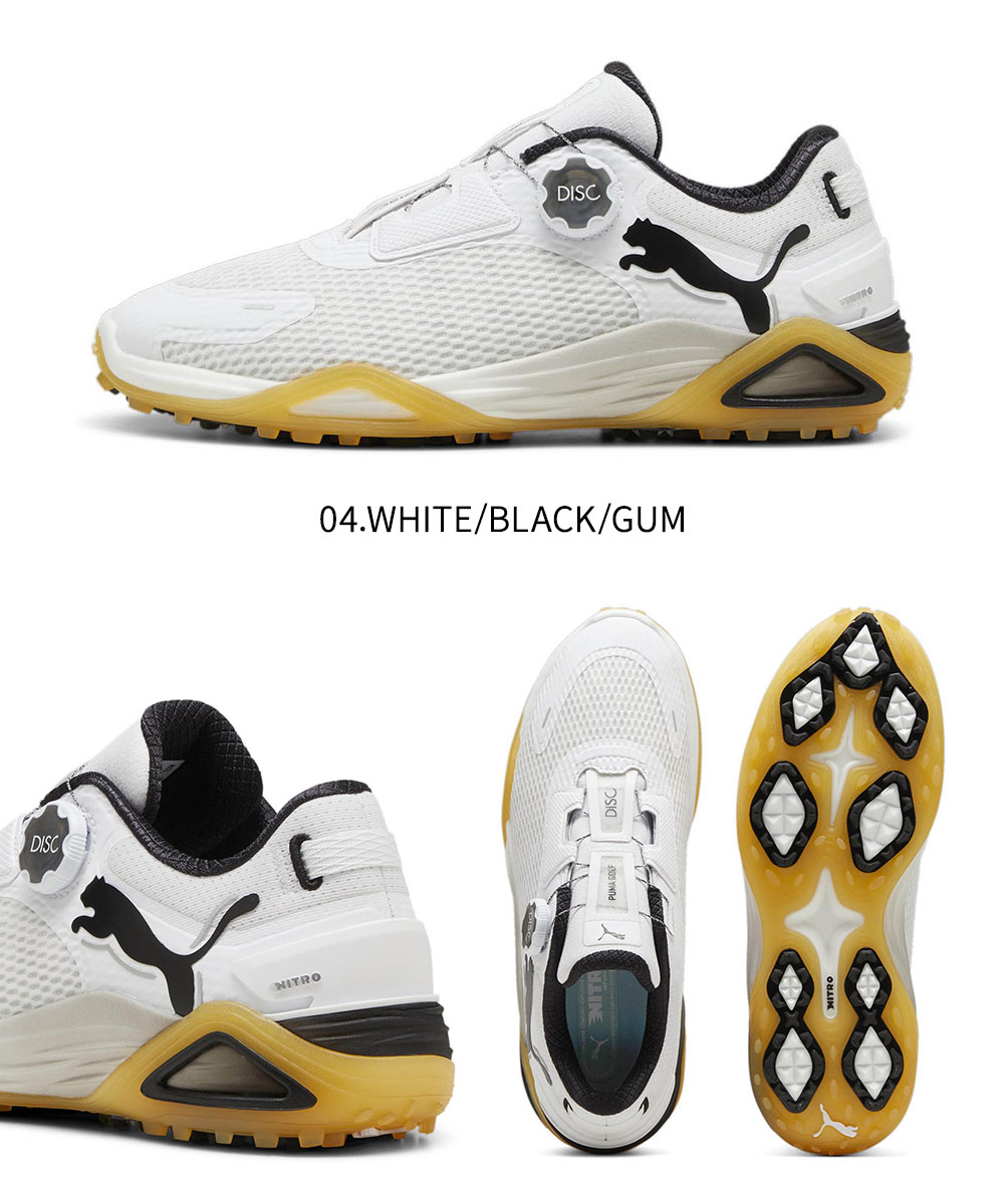 PUMA（プーマ） ゴルフ シューズ メンズ ダイヤル式 防水 ローカット
