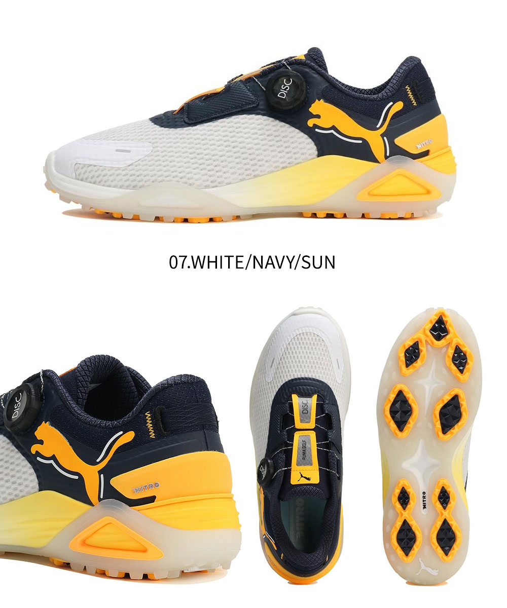 PUMA（プーマ） ゴルフ シューズ メンズ ダイヤル式 防水 ローカット