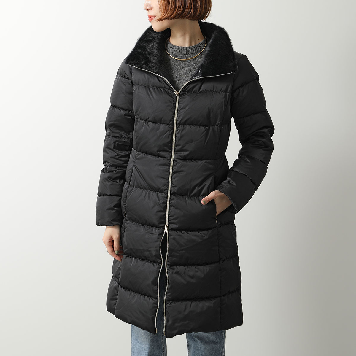 HERNO（ヘルノ） ダウンコート PI002124D 12170Z レディース サテン