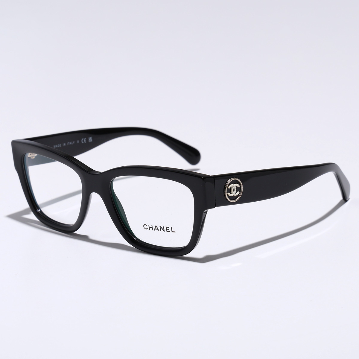 CHANEL（シャネル） メガネ 3455 スクエア型 セルフレーム ココマーク