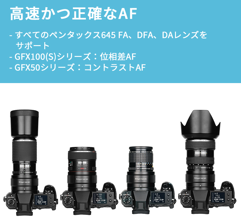 Fringer（フリンガー） 電子マウントアダプター FR-P6TG1