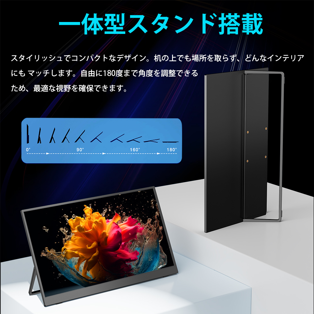 144Hz 1080P】EVICIV モバイルモニターモバイルディスプレイ 17.3