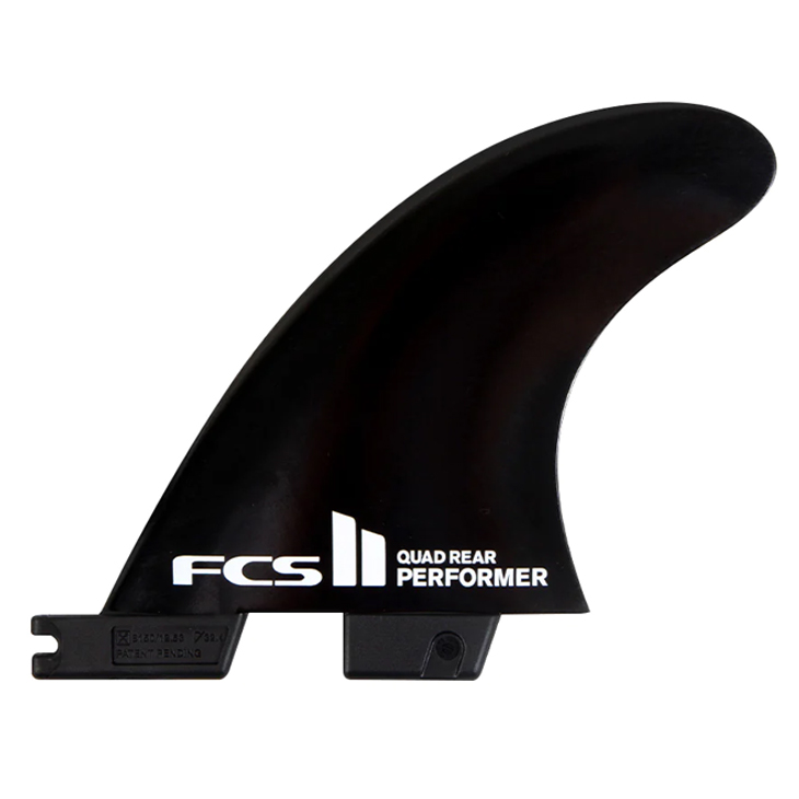 FCS 25 FCS2 フィン PERFORMER GLASS FLEX QUAD REAR FINS サイド