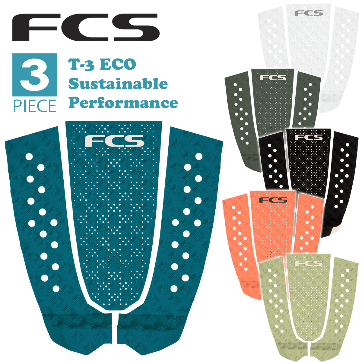 FCS 26 FCS デッキパッド T3 T-3 ECO エコシリーズ サスティナブル