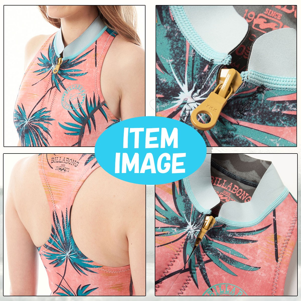 BILLABONG（ビラボン） 19 BILLABONG ショートジョン ウェットスーツ