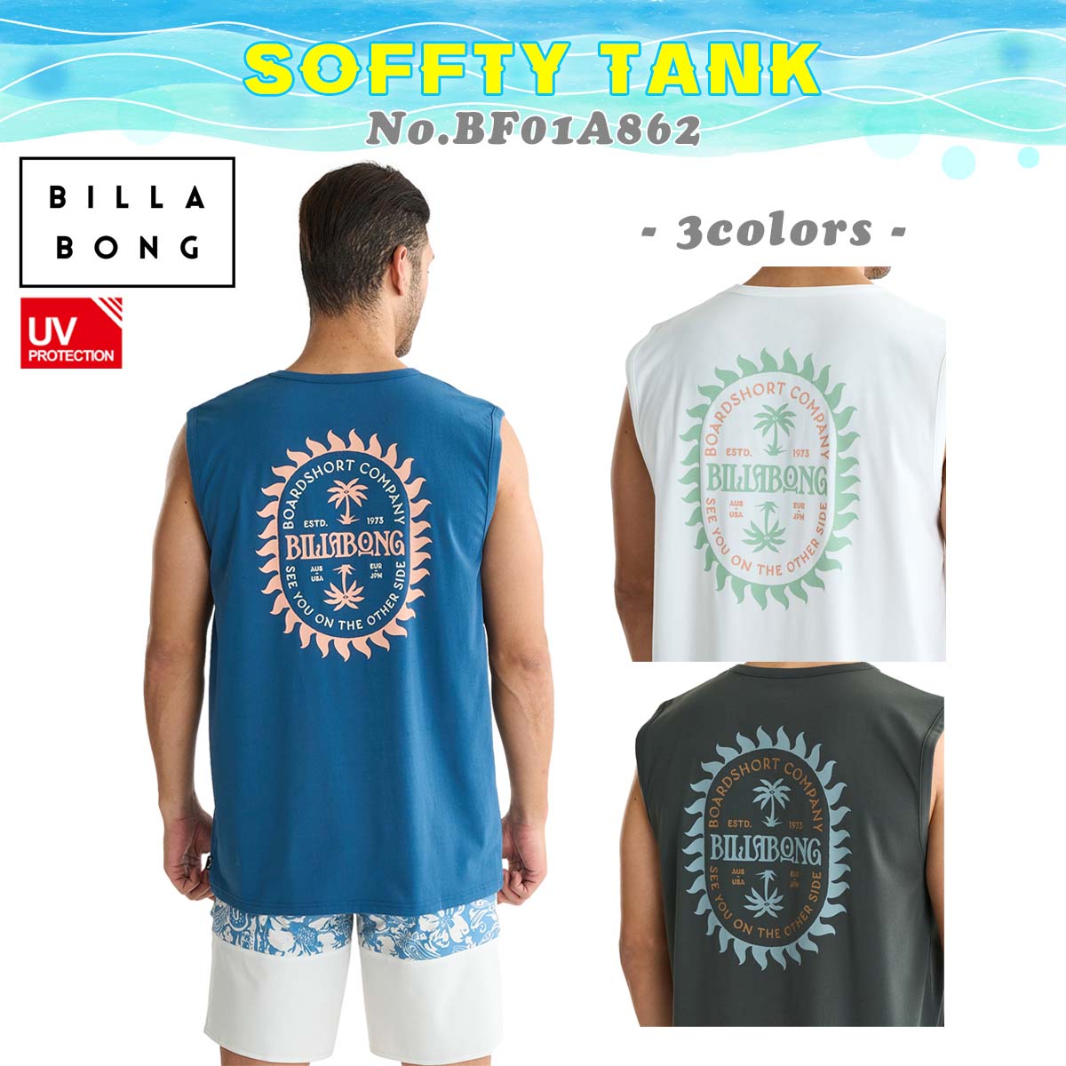 BILLABONG（ビラボン） 25 SS BILLABONG タンクトップ ノースリーブ