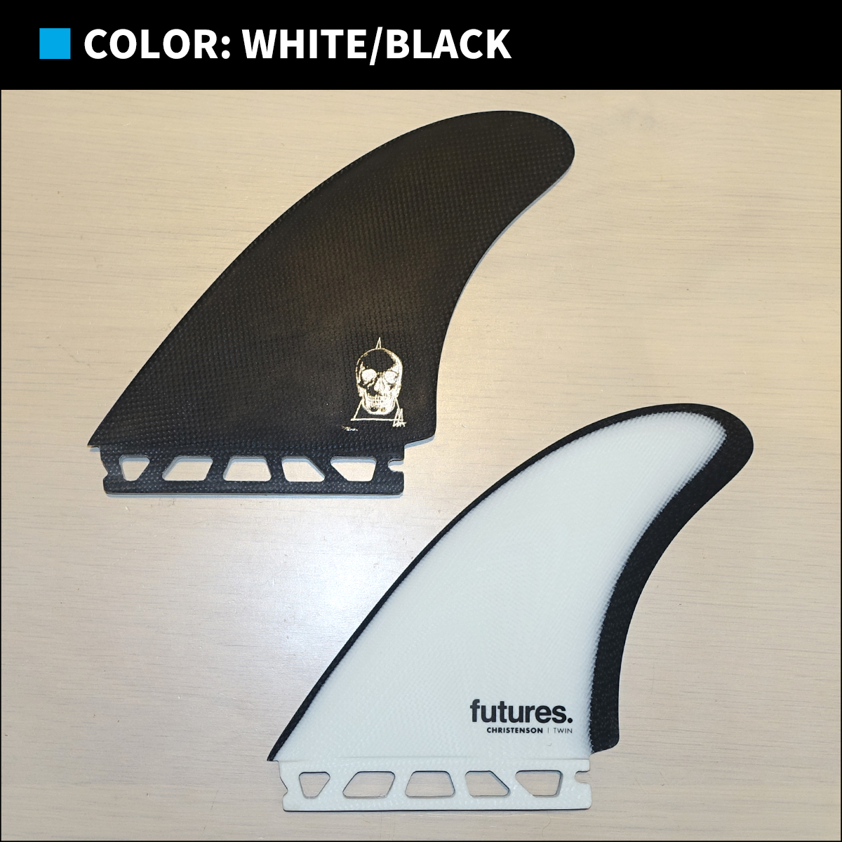 futures.（フューチャー） フィン CHRISTENSON TWIN ツインフィン