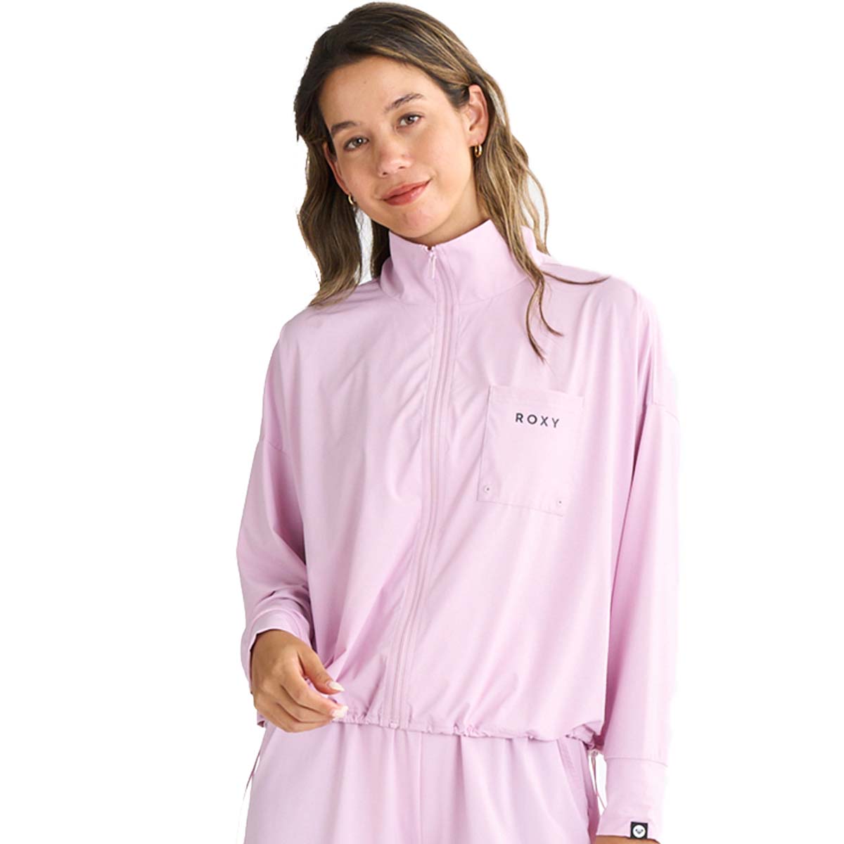 ROXY（ロキシー） 25 SS ROXY ラッシュガード AURORA STAND ジップ