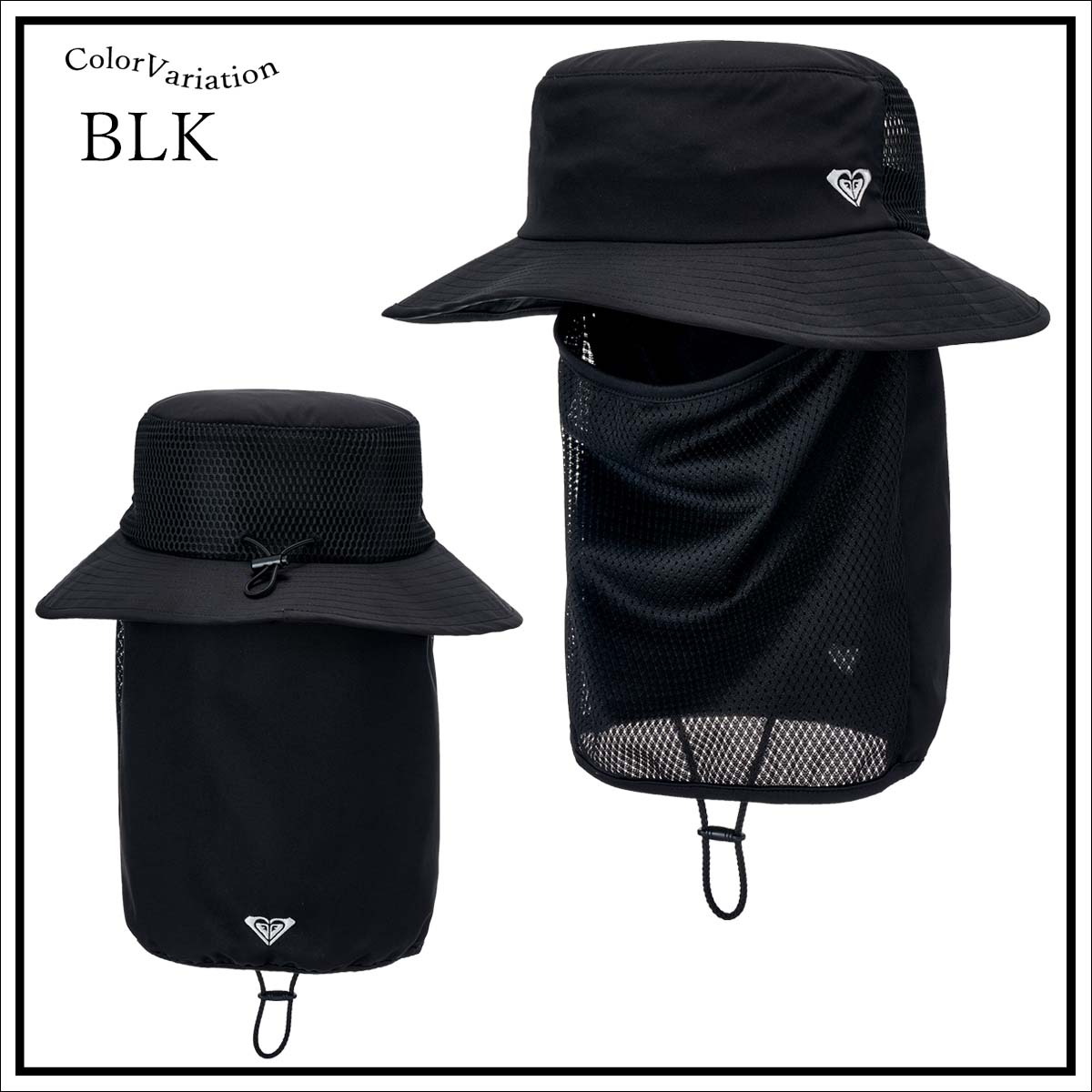 ROXY（ロキシー） 26 SS ROXY サーフハット 帽子 フェイスマスク UV