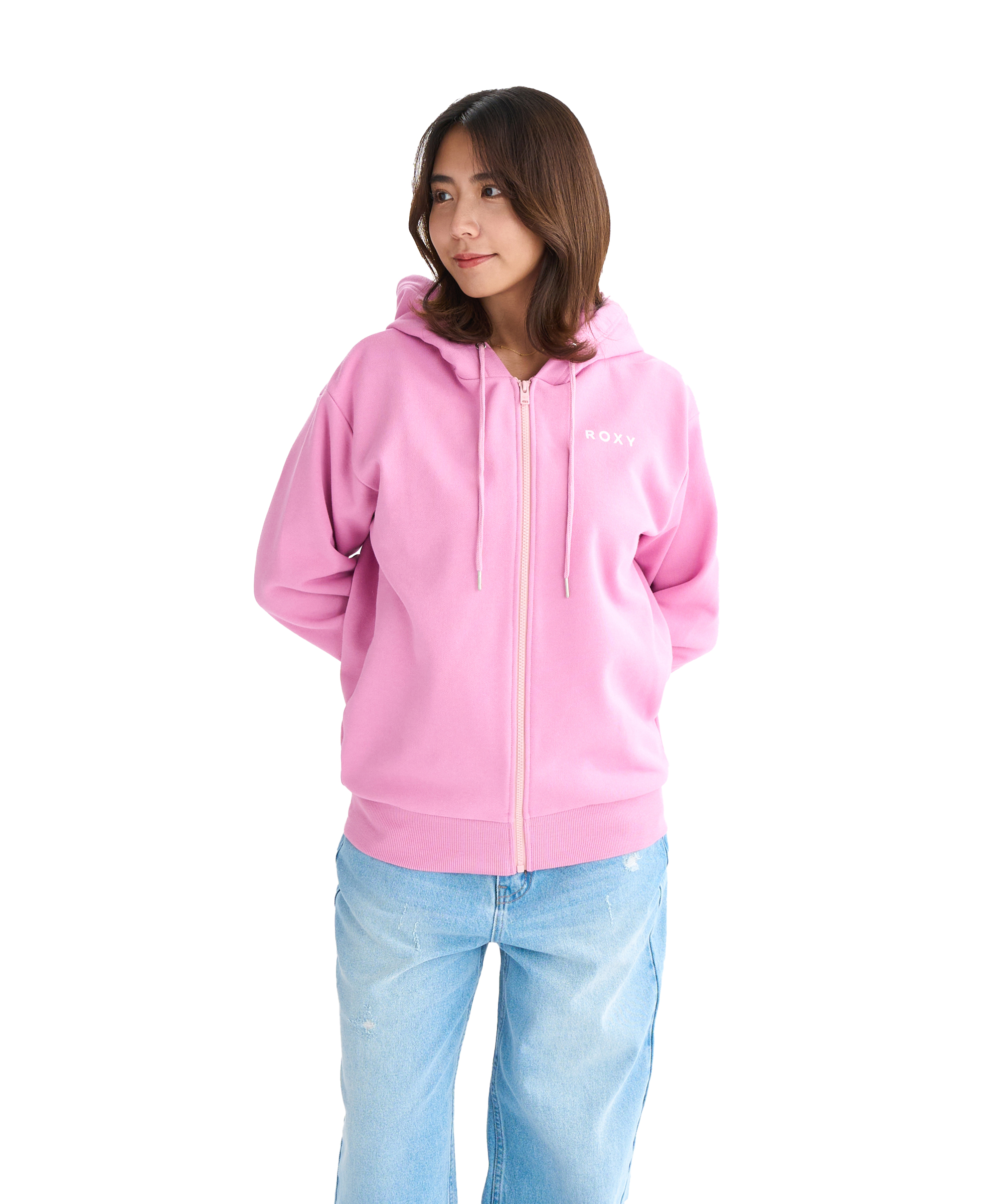 ROXY（ロキシー） 25 FW ROXY パーカー HISTORICAL LOGO ZIP HOODIE
