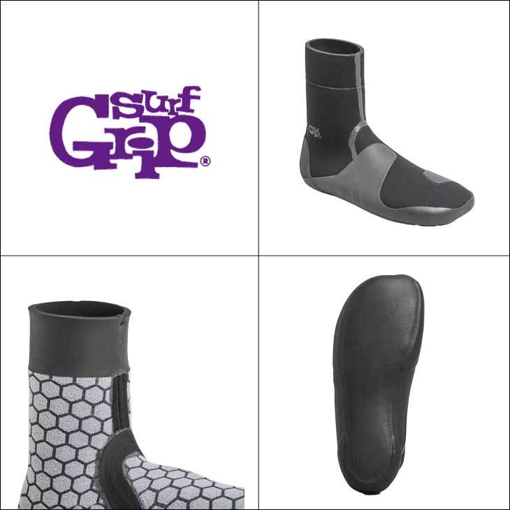 サーフブーツ メンズ 22-23 SURFGRIP サーフグリップ 5/6mm Graphene