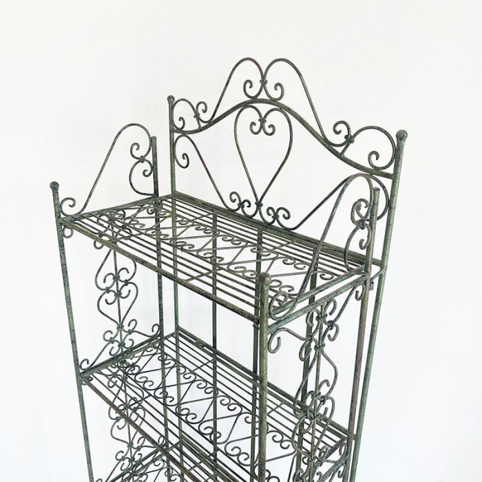 アイアン 4段シェルフ オープンラック アイアンラック ウィズリー