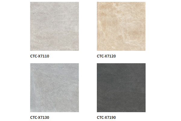 名古屋モザイク 床タイル モンティニャック 600角粗目 4枚/箱 CTC