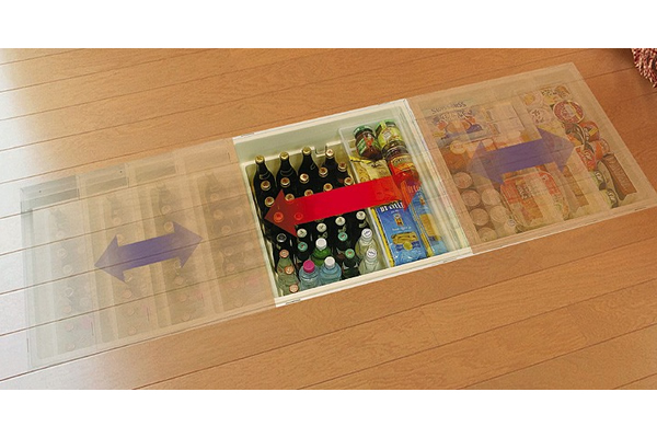 LIXIL（リクシル） 床下収納 スライドタイプ 深型600 606×606×535 C600