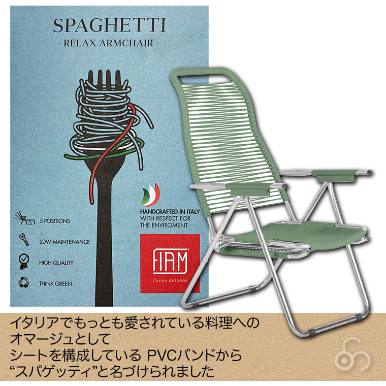 ダイニングチェア ガーデンチェア 折りたたみ フィアム (FIAM