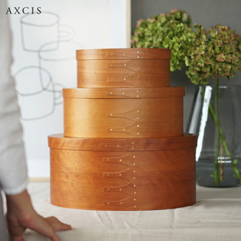 シェーカー オーバルボックス シェーカーボックス SSサイズ 木製 収納