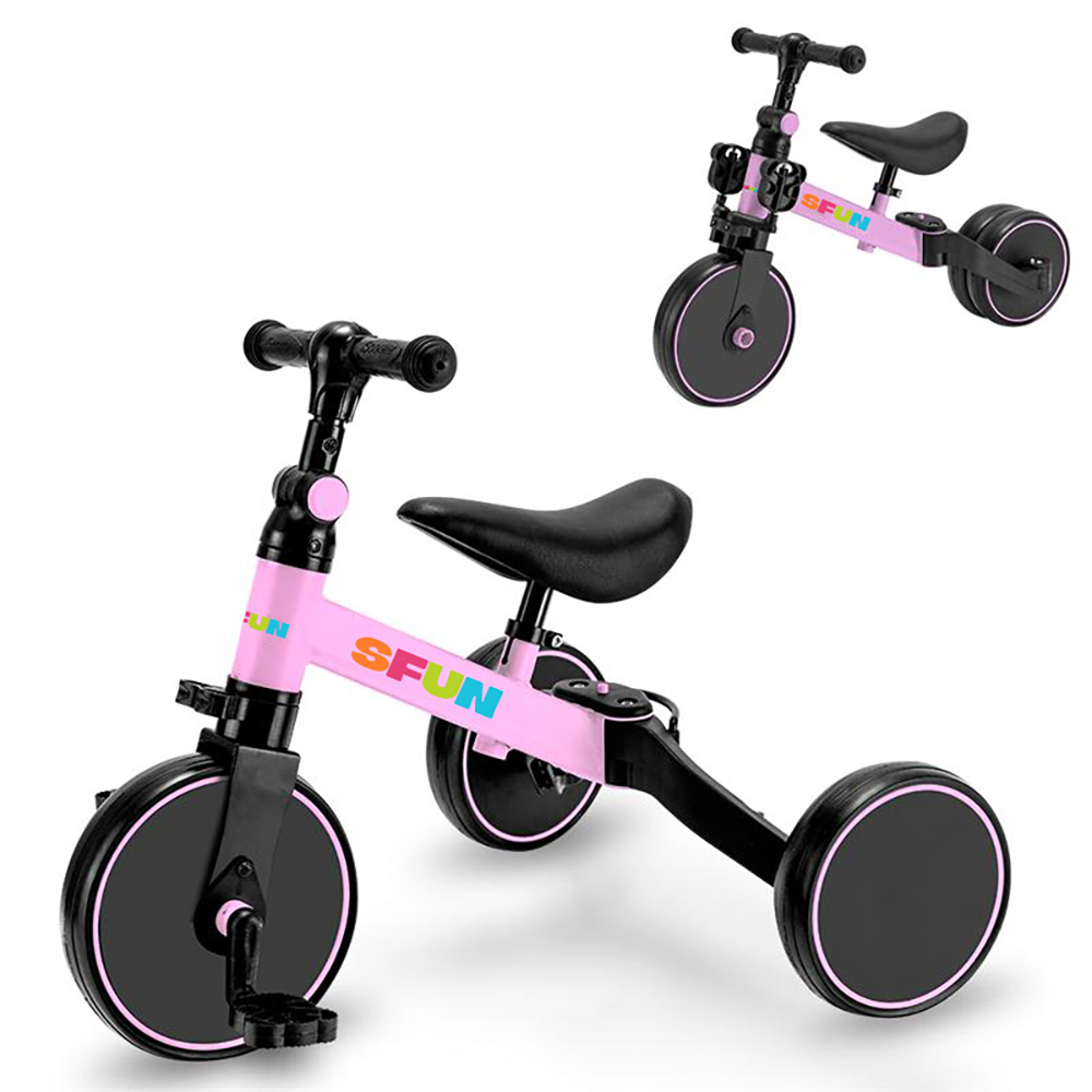 三輪車 折りたたみ バランスバイク 1歳 2歳 3歳 子供 キックバイク