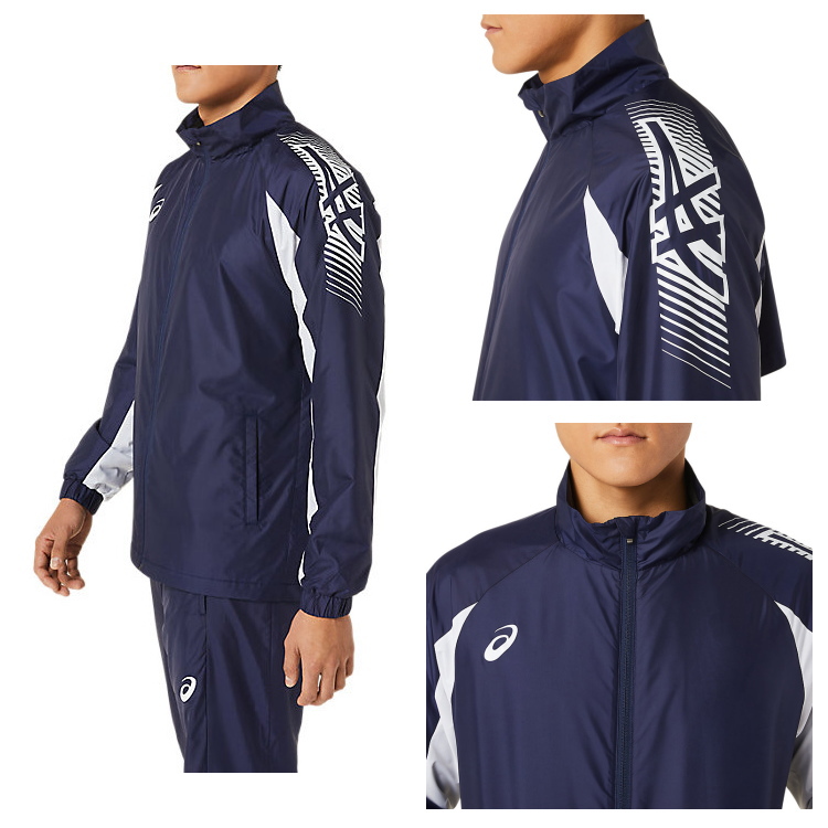 ASICS（アシックス） 裏トリコットウインドブレーカージャケット