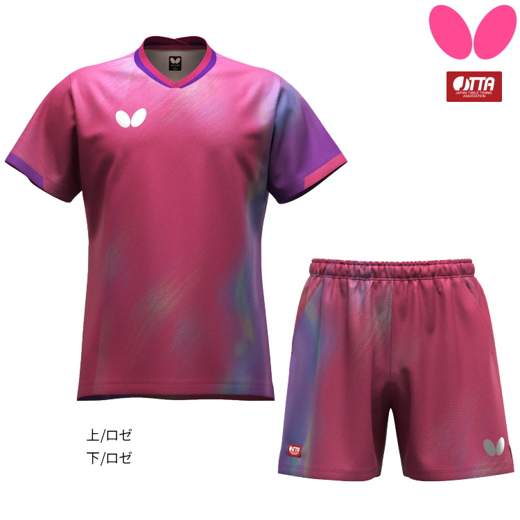 バタフライ（Butterfly） 卓球ユニフォーム インフィリア・シャツ