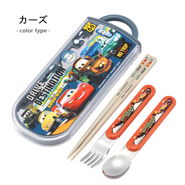 スケーター トリオセット お箸セット スプーン フォーク 箸 ディズニー