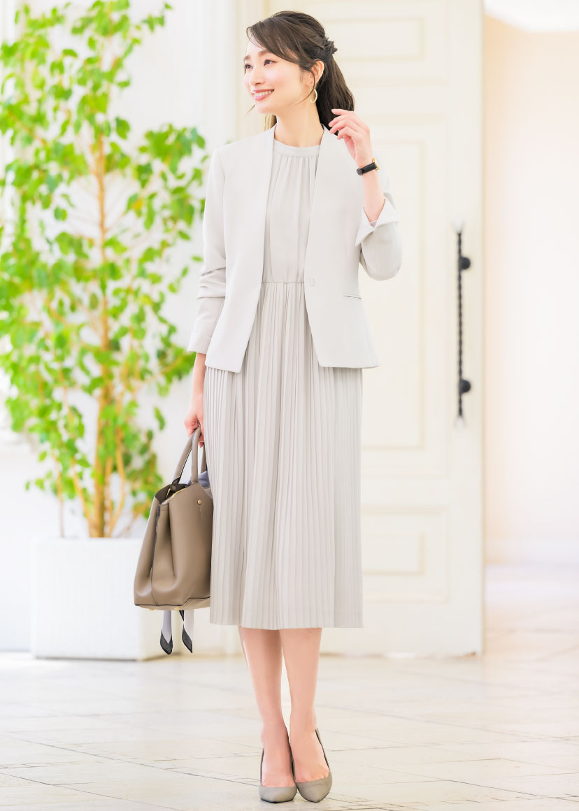 入学式 卒業式 スーツ レディース 2点セット セレモニー プリーツ