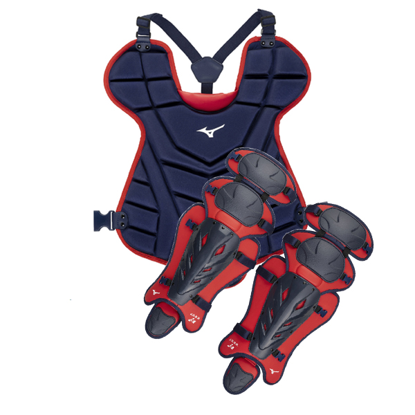 MIZUNO（ミズノ） 野球 捕手用 防具 軟式 ゴム ソフトボール用