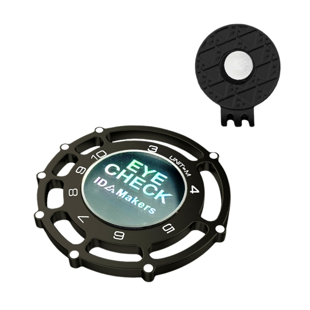 ボールマーカー マグネット キャップ パター練習 ゴルフ 距離測定