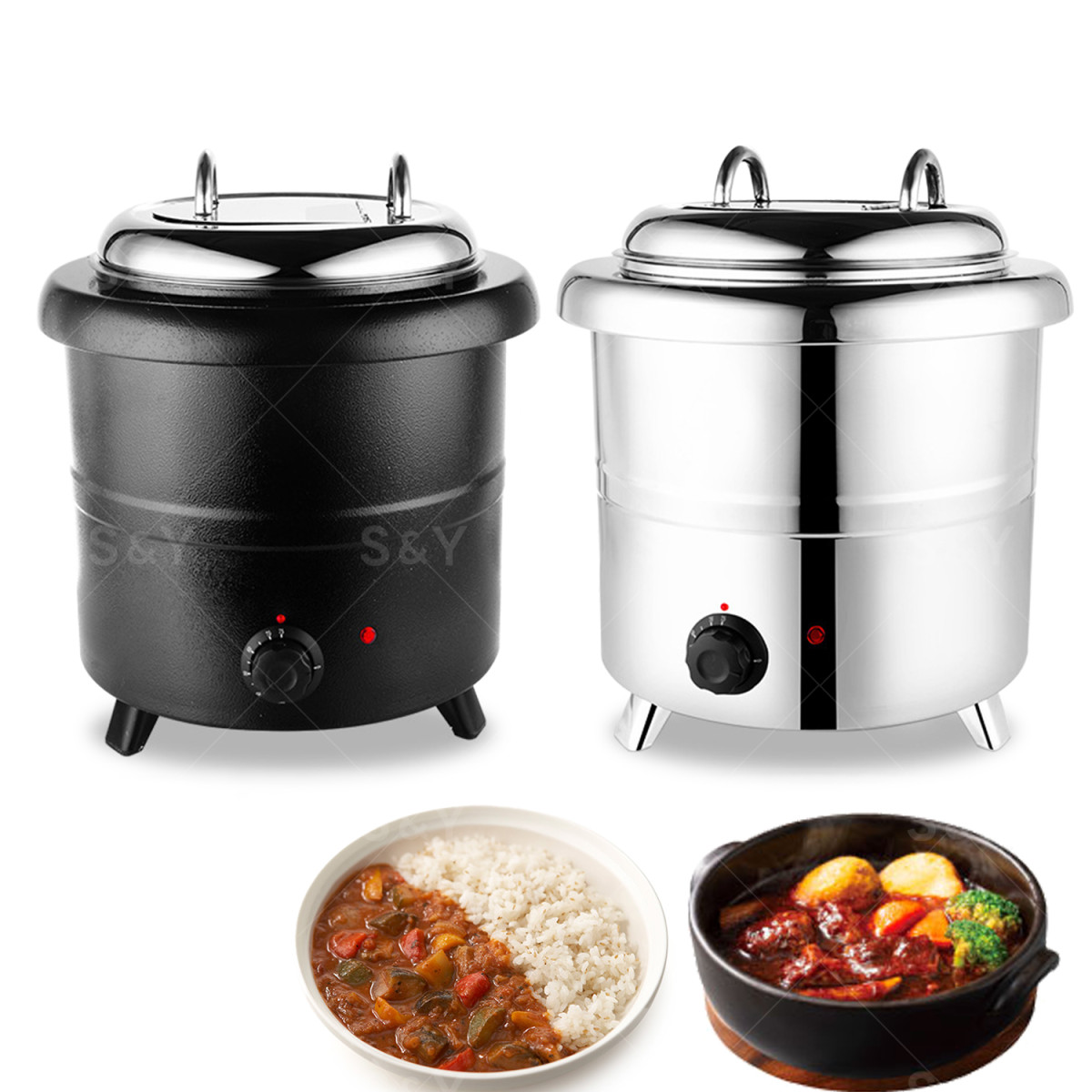 スープウォーマー 13L 電気式スープウォーマー 業務用 食品用スープ釜