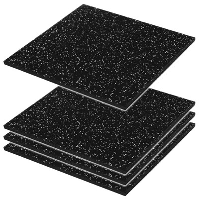 MUSCLE FACTORY ジムマット トレーニングマット ゴム フロアマット