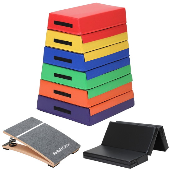 KaRaDa Style 跳び箱 ソフト 飛び箱 とび箱 ジョイント式 とびばこ