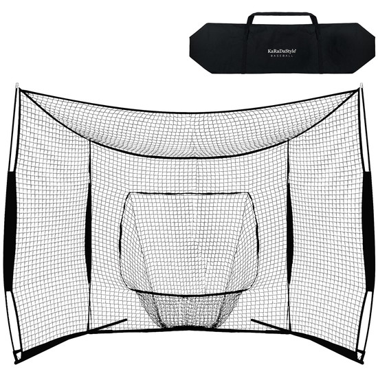 KaRaDa Style 野球ネット 大型ワイド 3.8×2.4M バッティング 練習