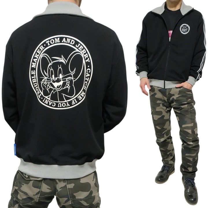 メンズセレクト トムとジェリー トラックジャケット メンズ アニメ