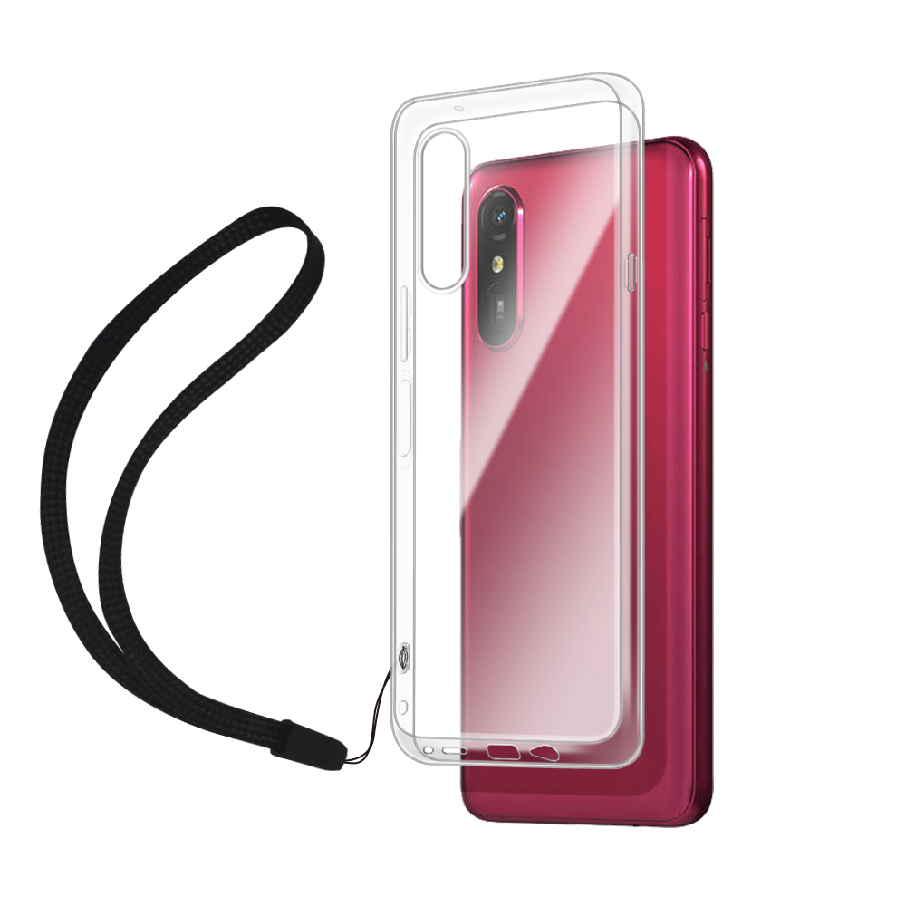 シズカウィル（shizukawill） らくらくスマートフォン F-53E クリア