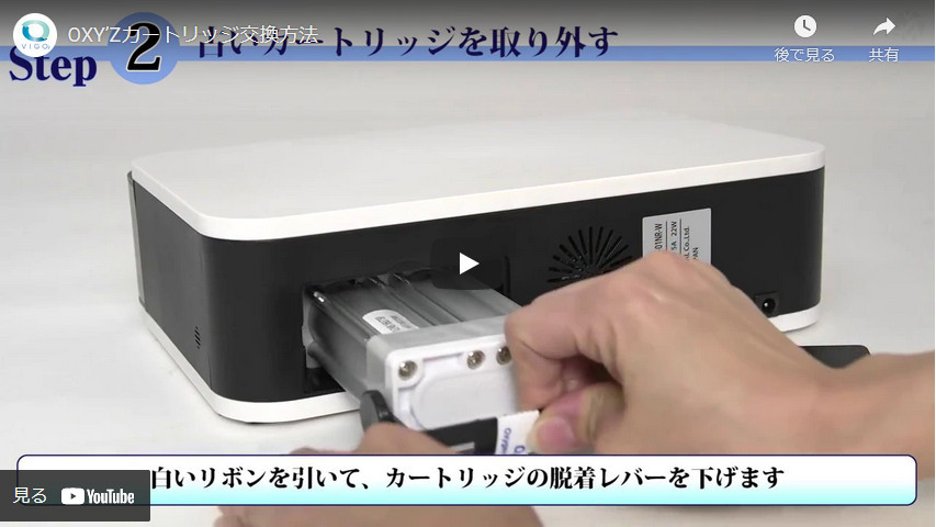 オキシーズ2（Oxy'z2）シリーズ 交換用酸素濃縮カートリッジ（真空包装