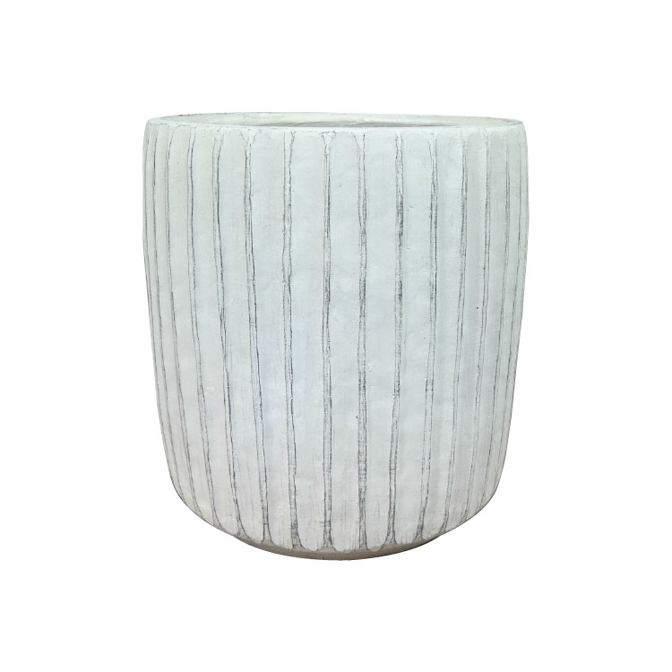 植木鉢 おしゃれ グラスファイバー バーチカルポット UN256-295 9.5号