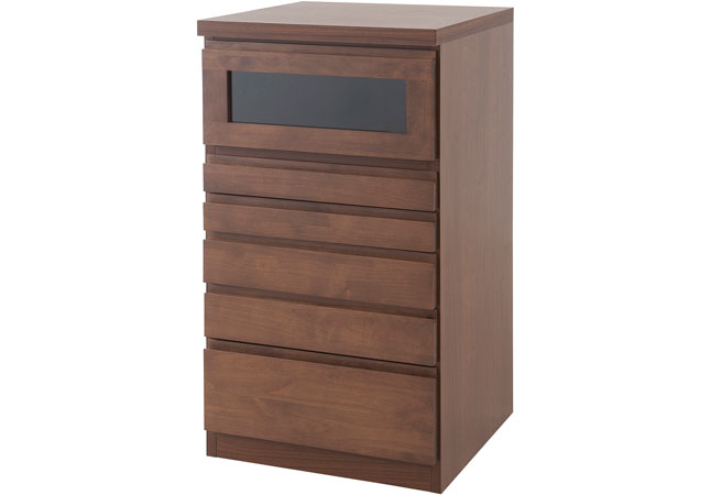 キャビネット チェスト 電話台 プリンター台 幅45cm 天然木 完成品