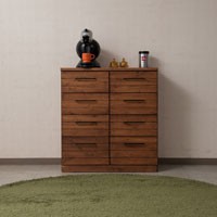 チェスト 引き出し収納 4段 幅80 高さ87 木製 日本製 完成品