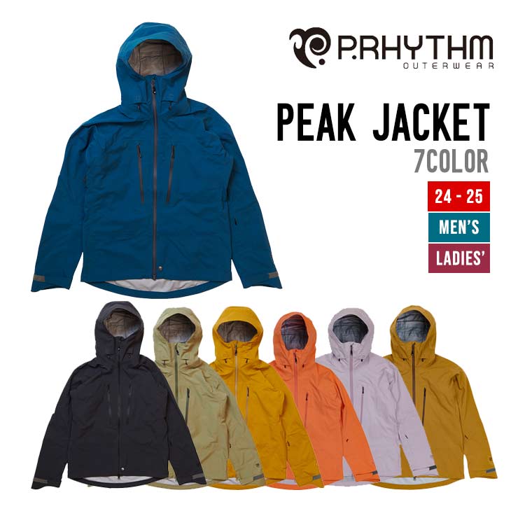 P.RHYTHM プリズム 24-25 PEAK JACKET ピーク ジャケット 2024-2025