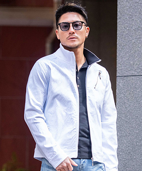 VIOLA ブルゾン メンズ 50代 春秋 セットアップ対応 ゴルフ スポーツ