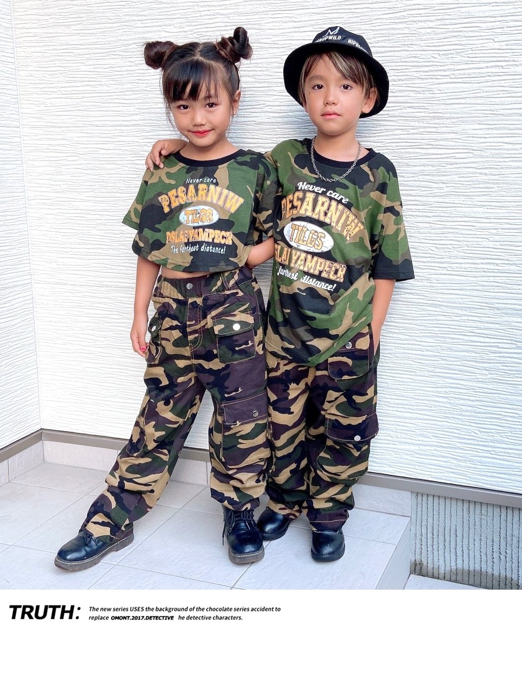 キッズダンス衣装 セットアップ ヒップホップ 衣装 Tシャツ ベスト